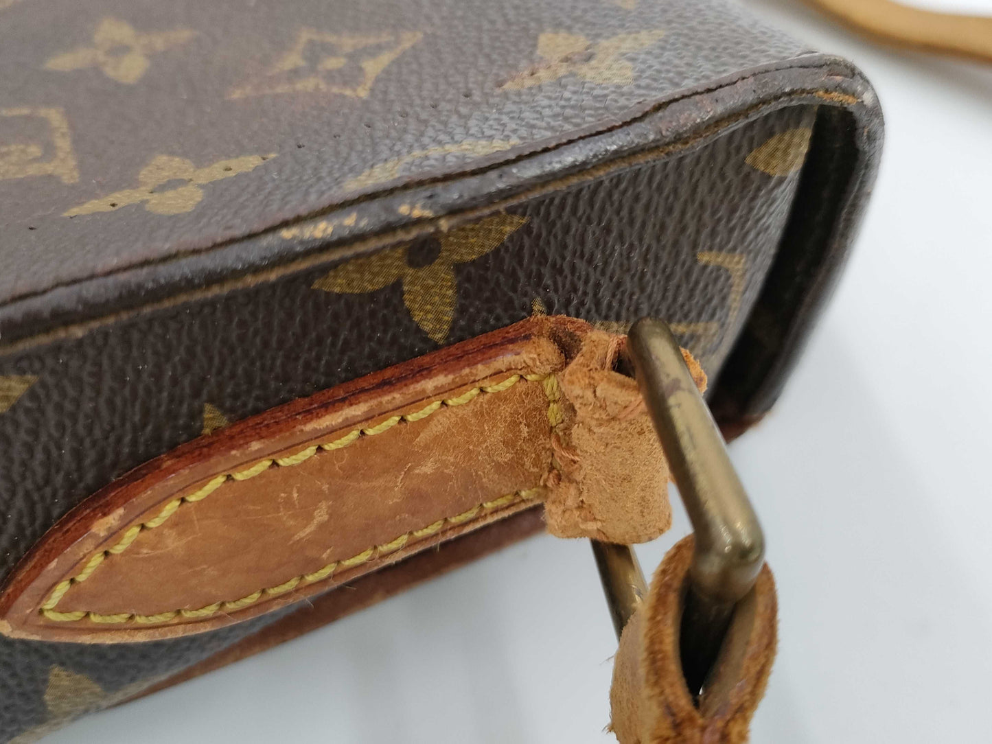 LOUIS VUITTON Monogram M51242 Saint-Cloud Shoulder Bag 