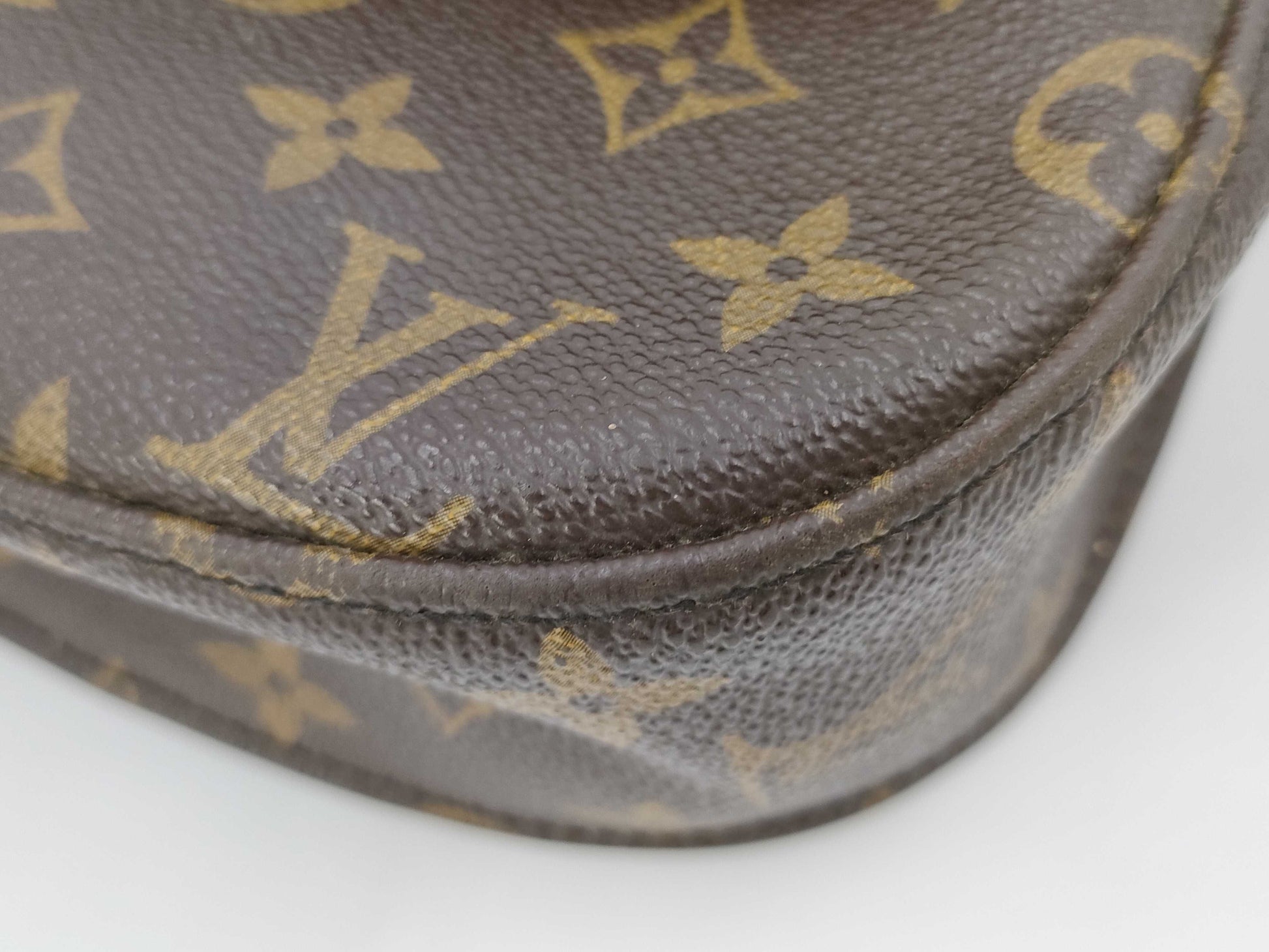 LOUIS VUITTON Monogram M51242 Saint-Cloud Shoulder Bag 
