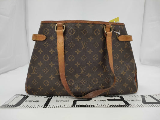 LOUIS VUITTON Monogram M51154 Batignolles Horizontal Shoulder Bag 