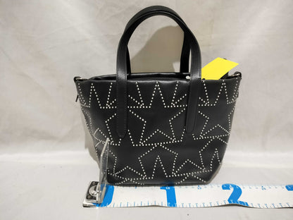 JIMMY CHOO Graphic Star 2-Way Leather Tote Handbag