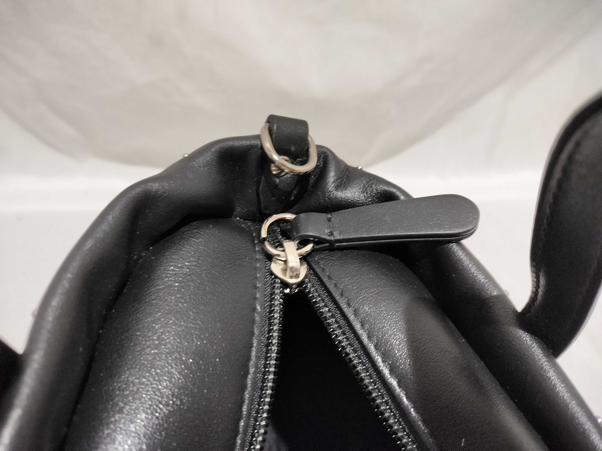 JIMMY CHOO Graphic Star 2-Way Leather Tote Handbag