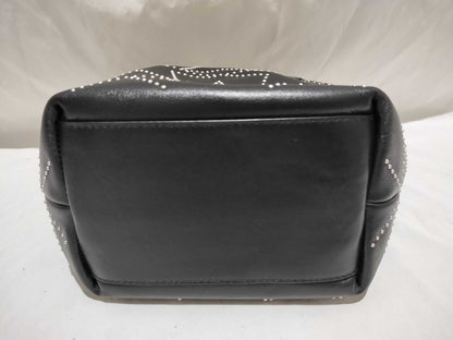 JIMMY CHOO Graphic Star 2-Way Leather Tote Handbag