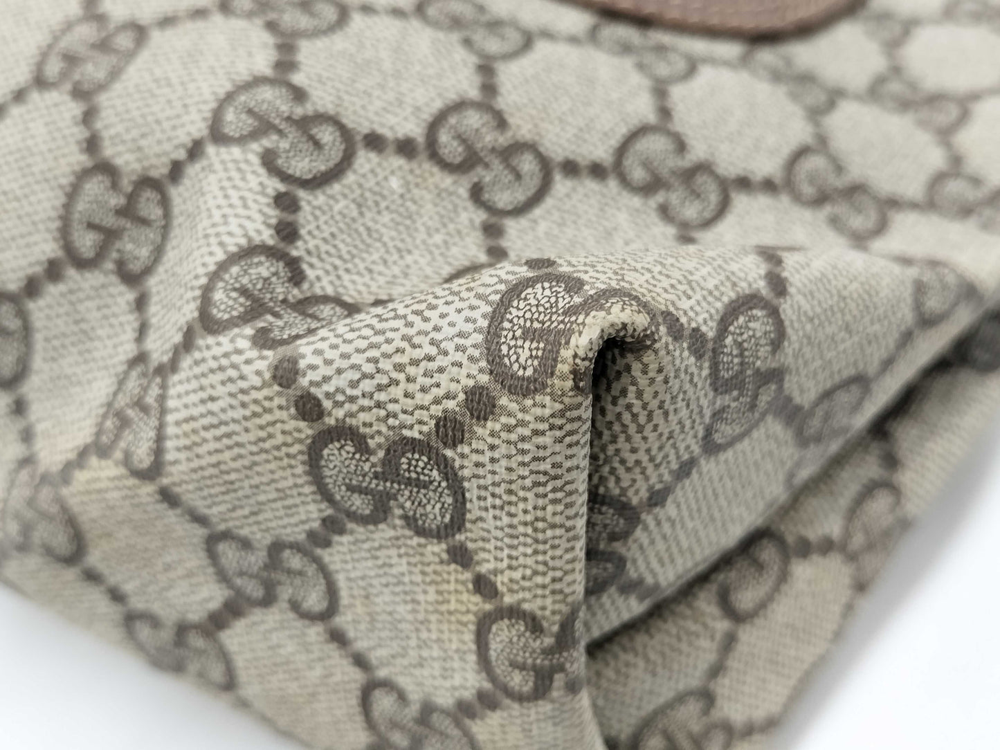 GUCCI GG Supreme Old Sherry Tote Bag