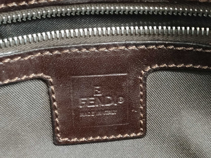 FENDI Zucca Mamma Bucket One-Shoulder Shoulder Bag