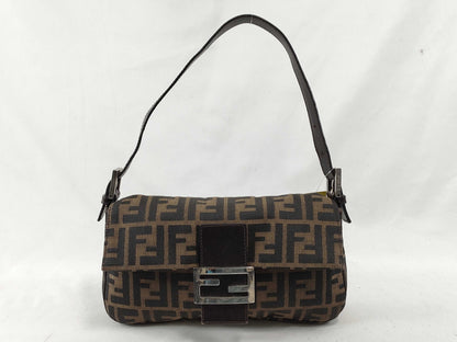 FENDI Zucca Mamma Bucket One-Shoulder Shoulder Bag
