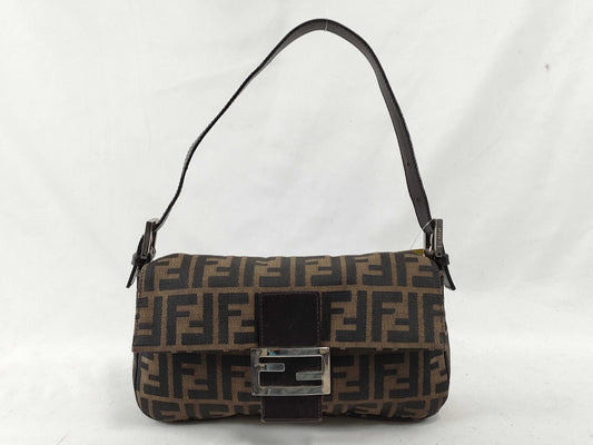 FENDI Zucca Mamma Bucket One-Shoulder Shoulder Bag