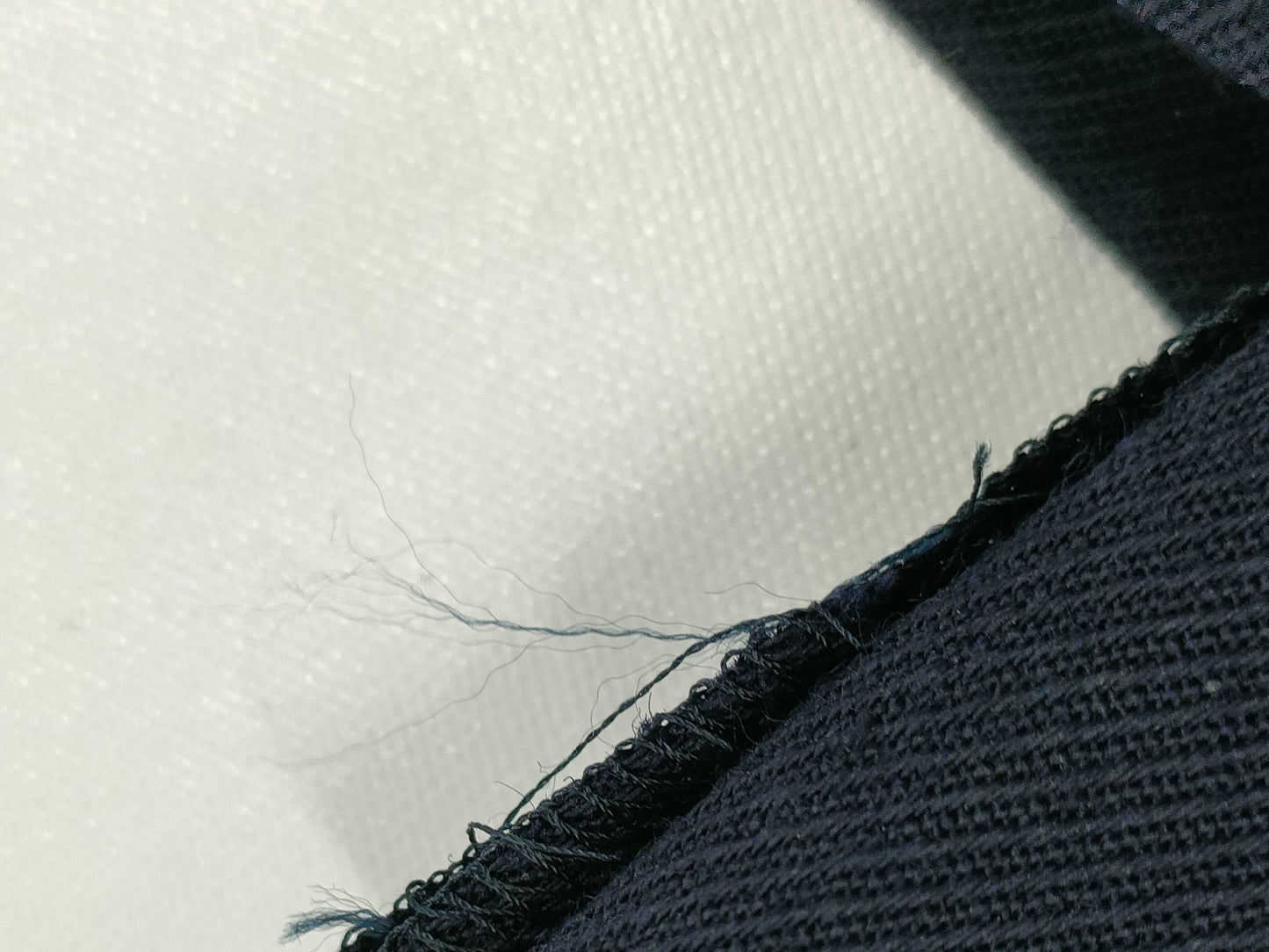 Dior no-collar set-up jacket