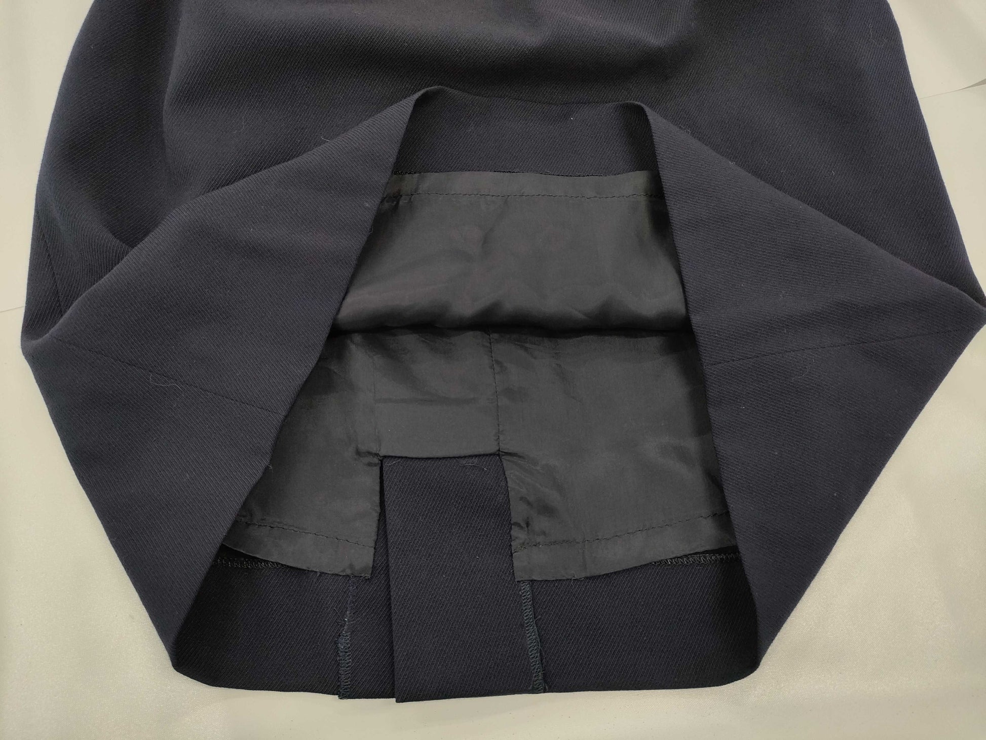 Dior no-collar set-up jacket