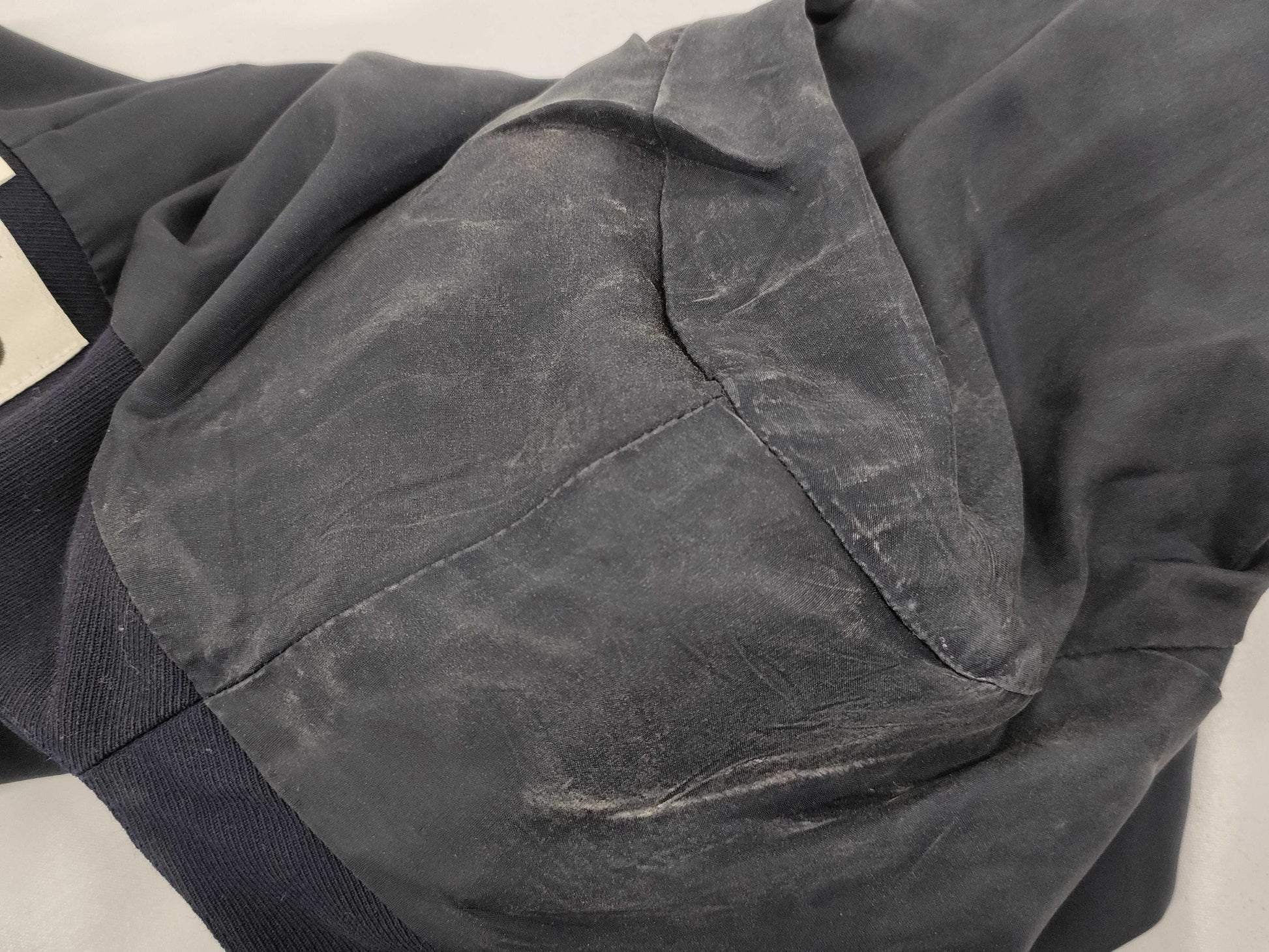 Dior no-collar set-up jacket