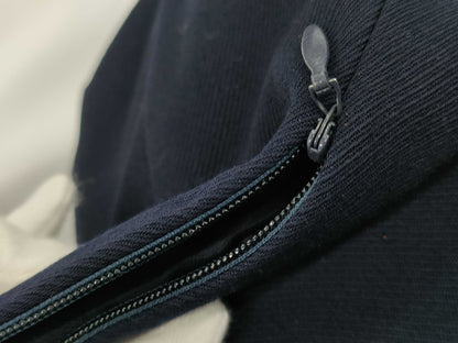 Dior no-collar set-up jacket