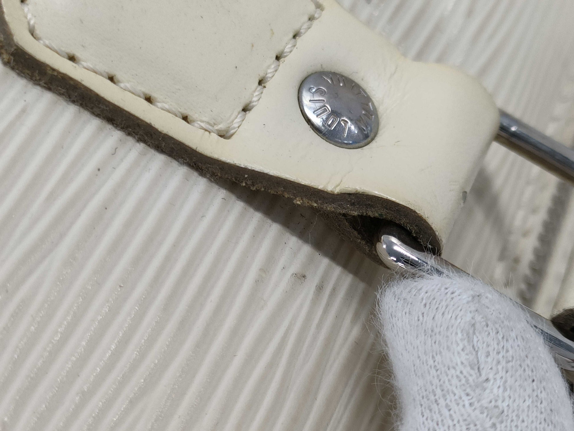 LOUIS VUITTON Epi Speedy 35 Boston Bag