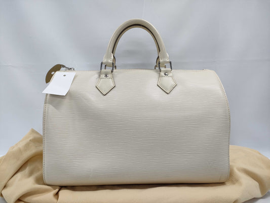 LOUIS VUITTON Epi Speedy 35 Boston Bag