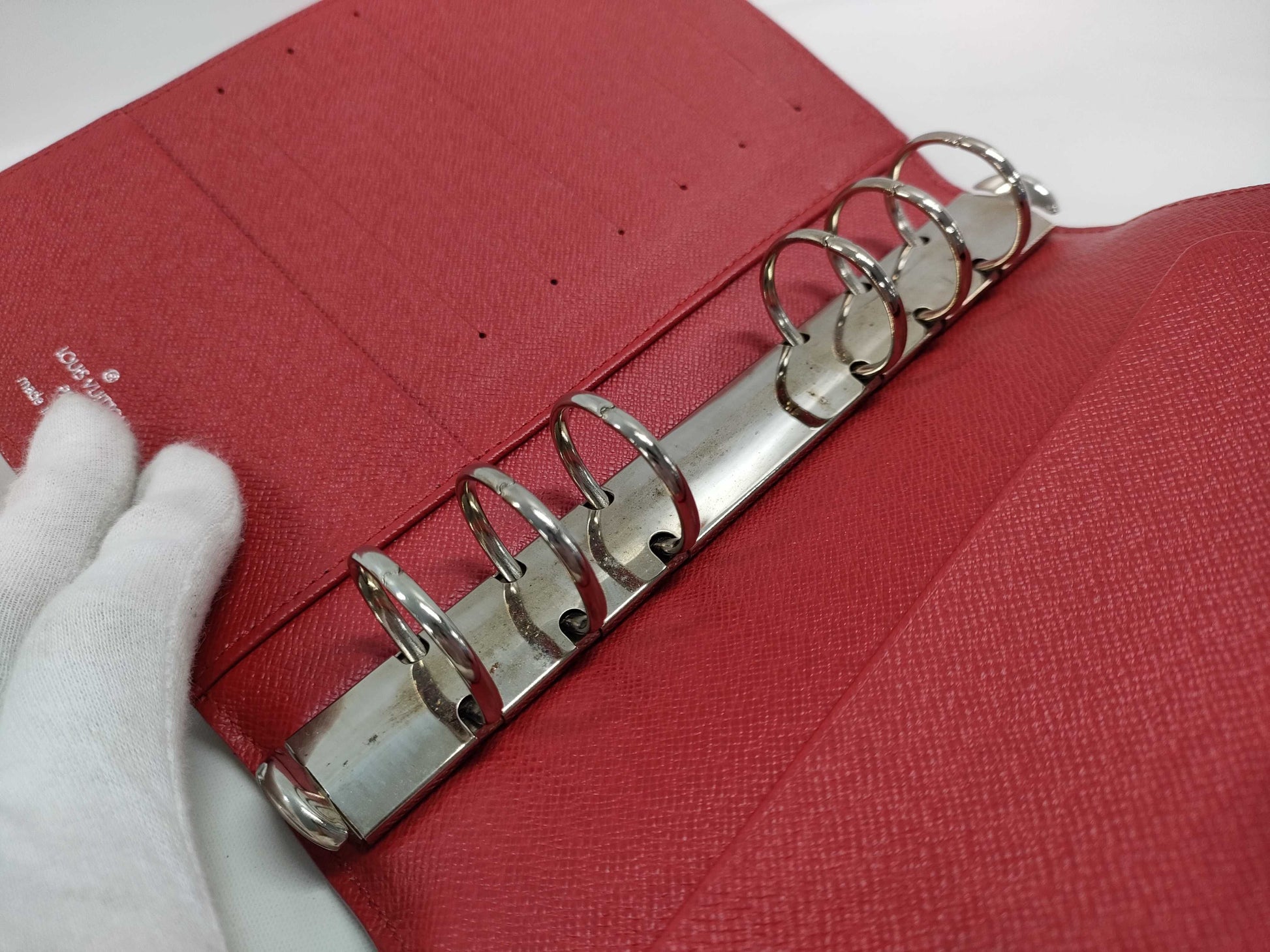 LOUIS VUITTON Epi Agenda Planner Cover