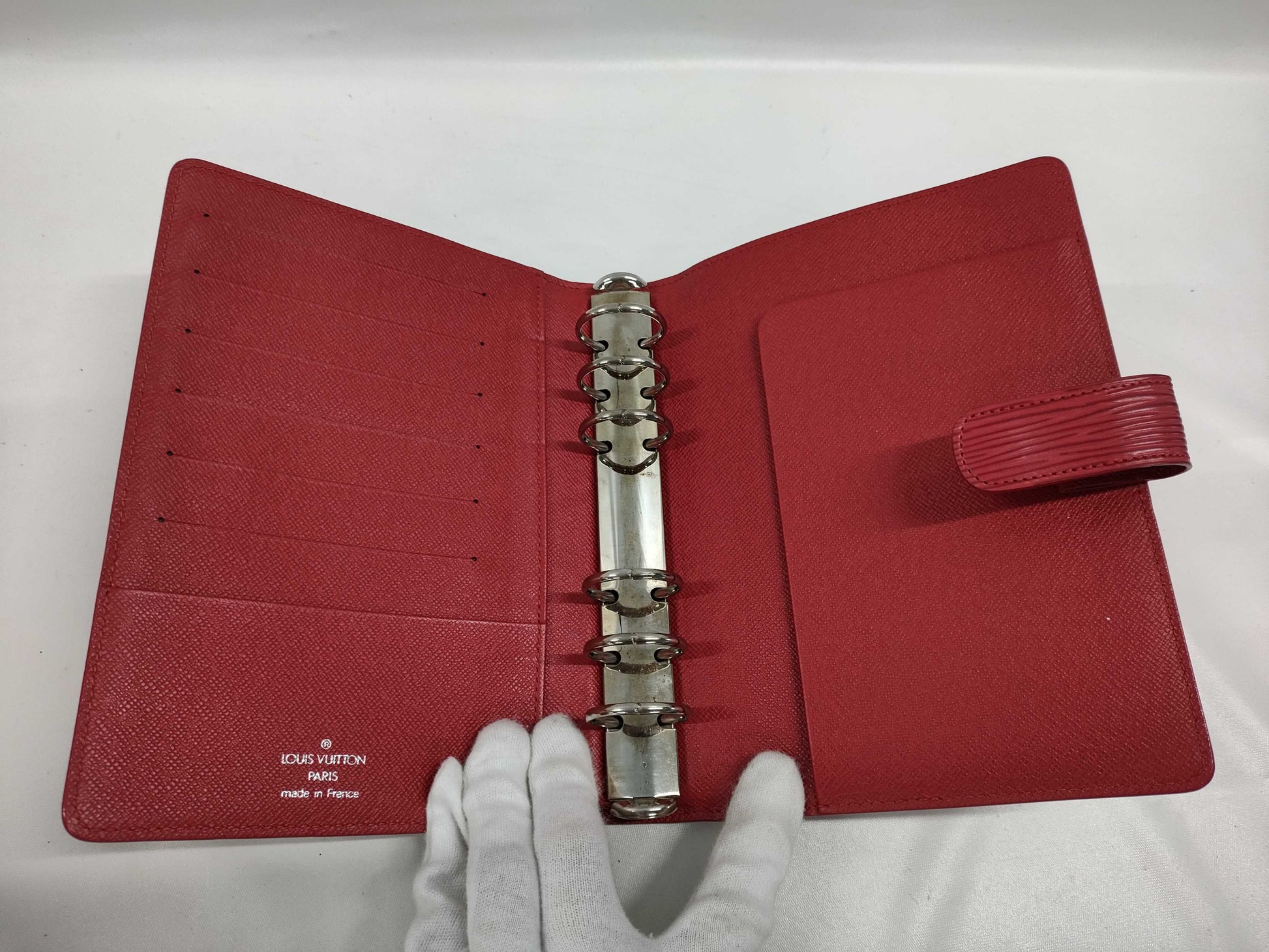 LOUIS VUITTON Epi Agenda Planner Cover