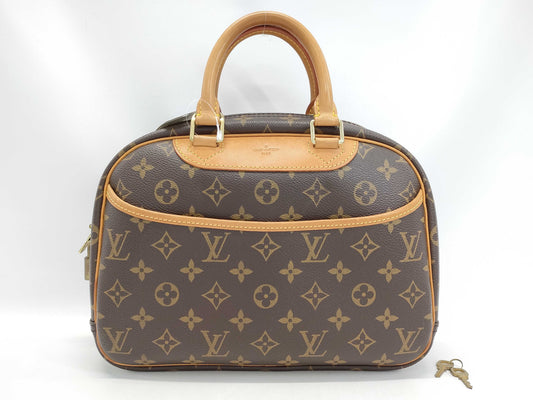 LOUIS VUITTON Monogram M42228 Trouville Handbag