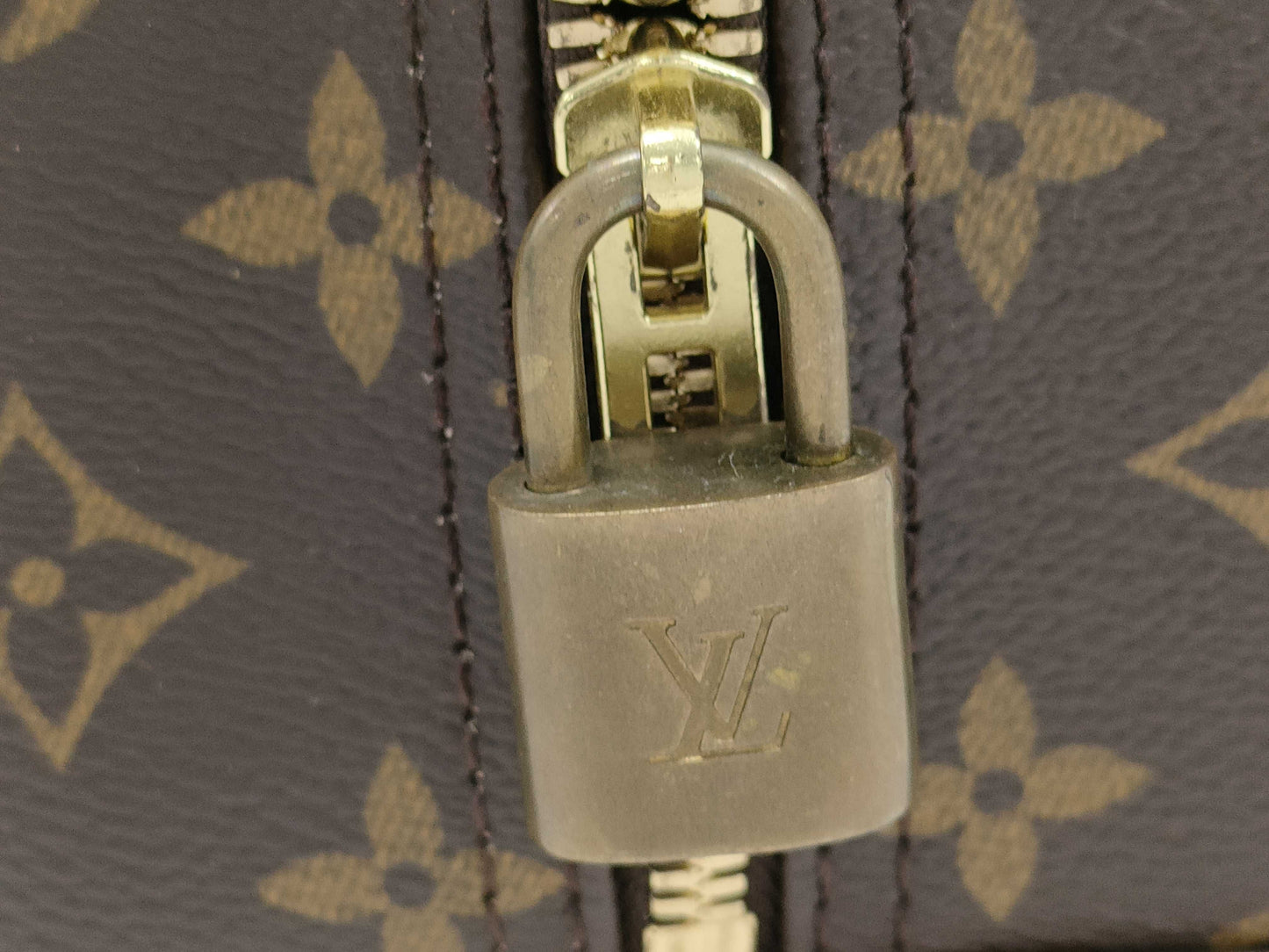 LOUIS VUITTON Monogram M42228 Trouville Handbag