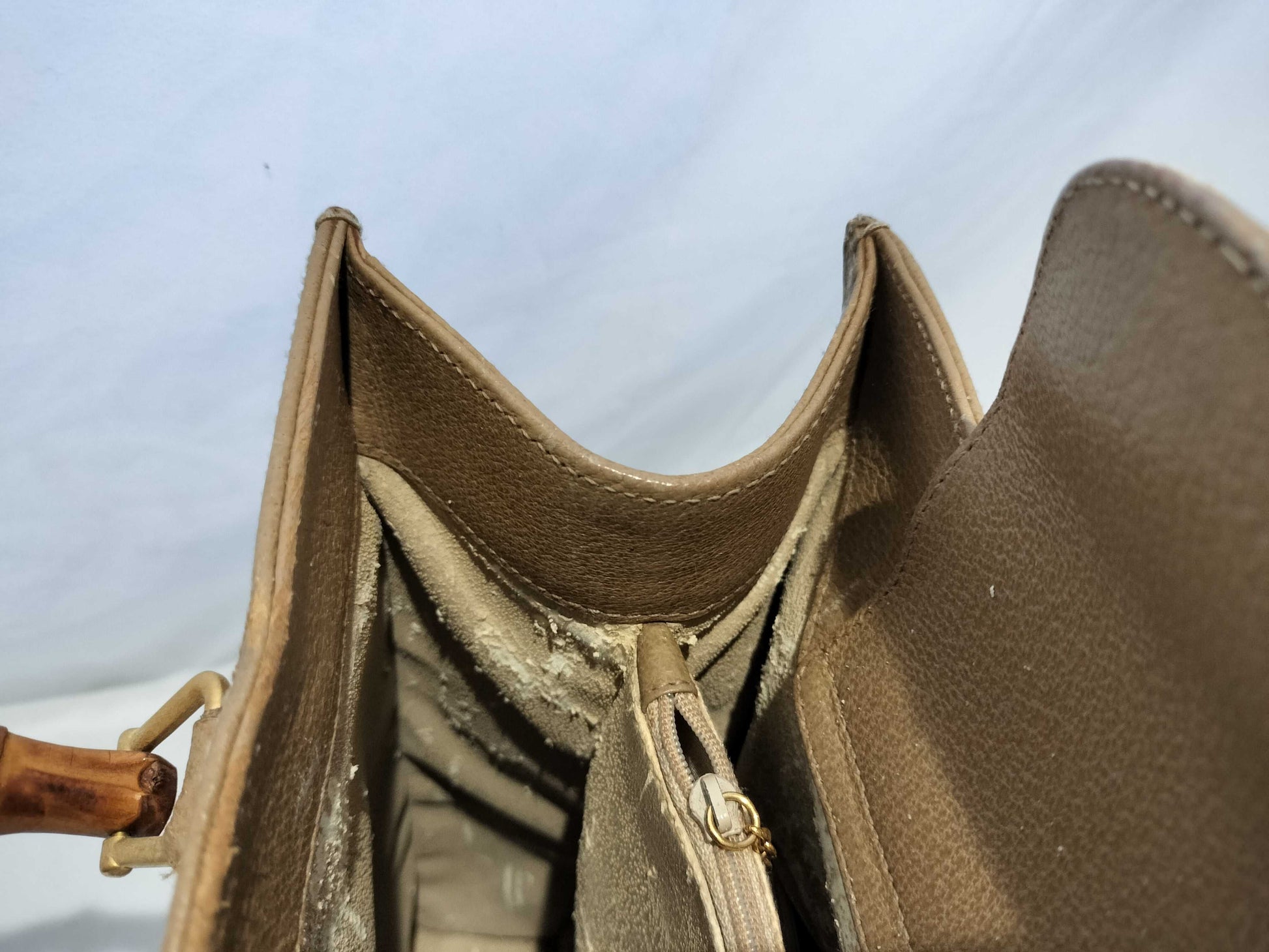 GUCCI Bamboo 002-1186 Handbag