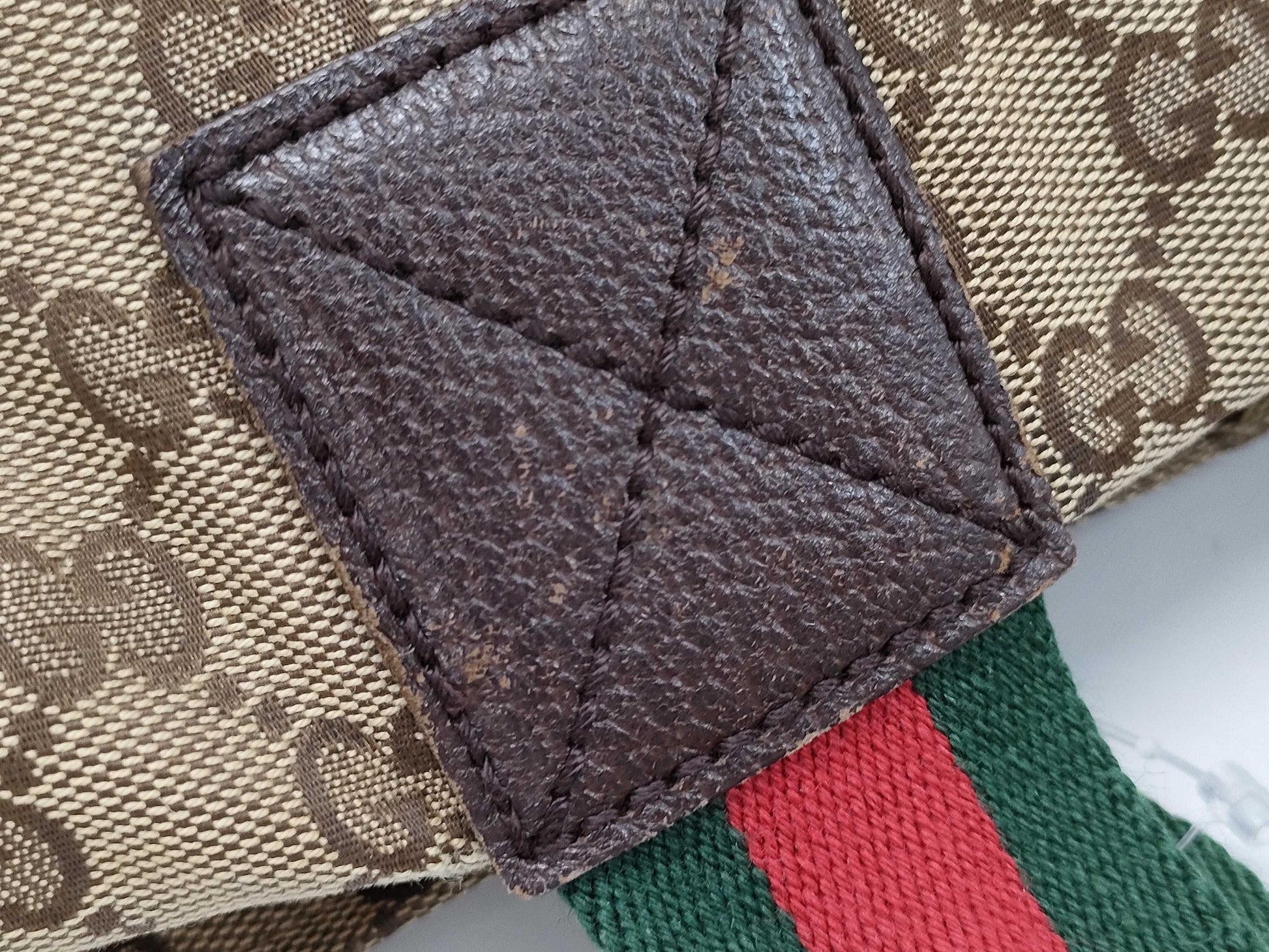 GUCCI GG Canvas Sherry 131280 Tote Bag
