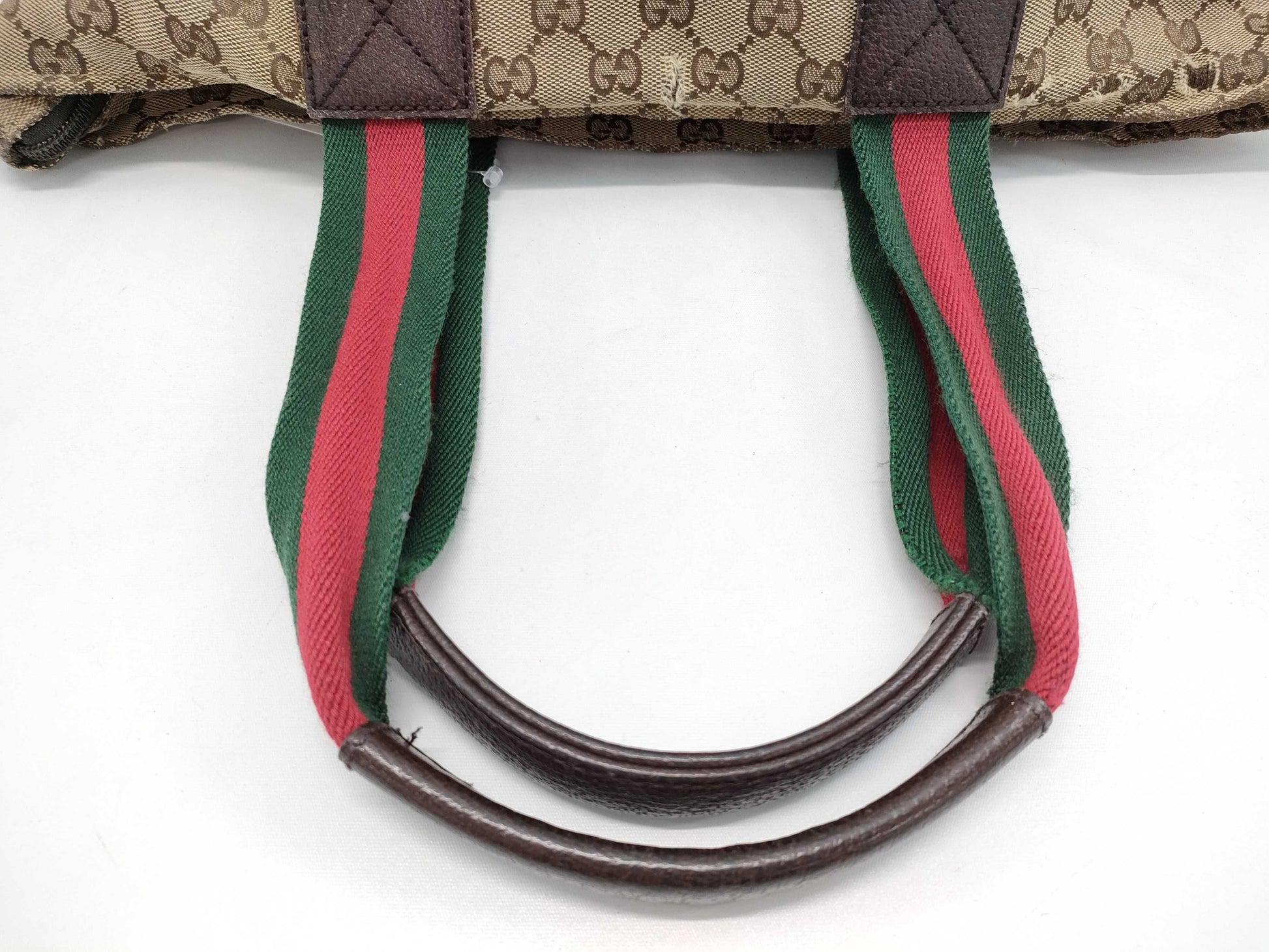 GUCCI GG Canvas Sherry 131280 Tote Bag