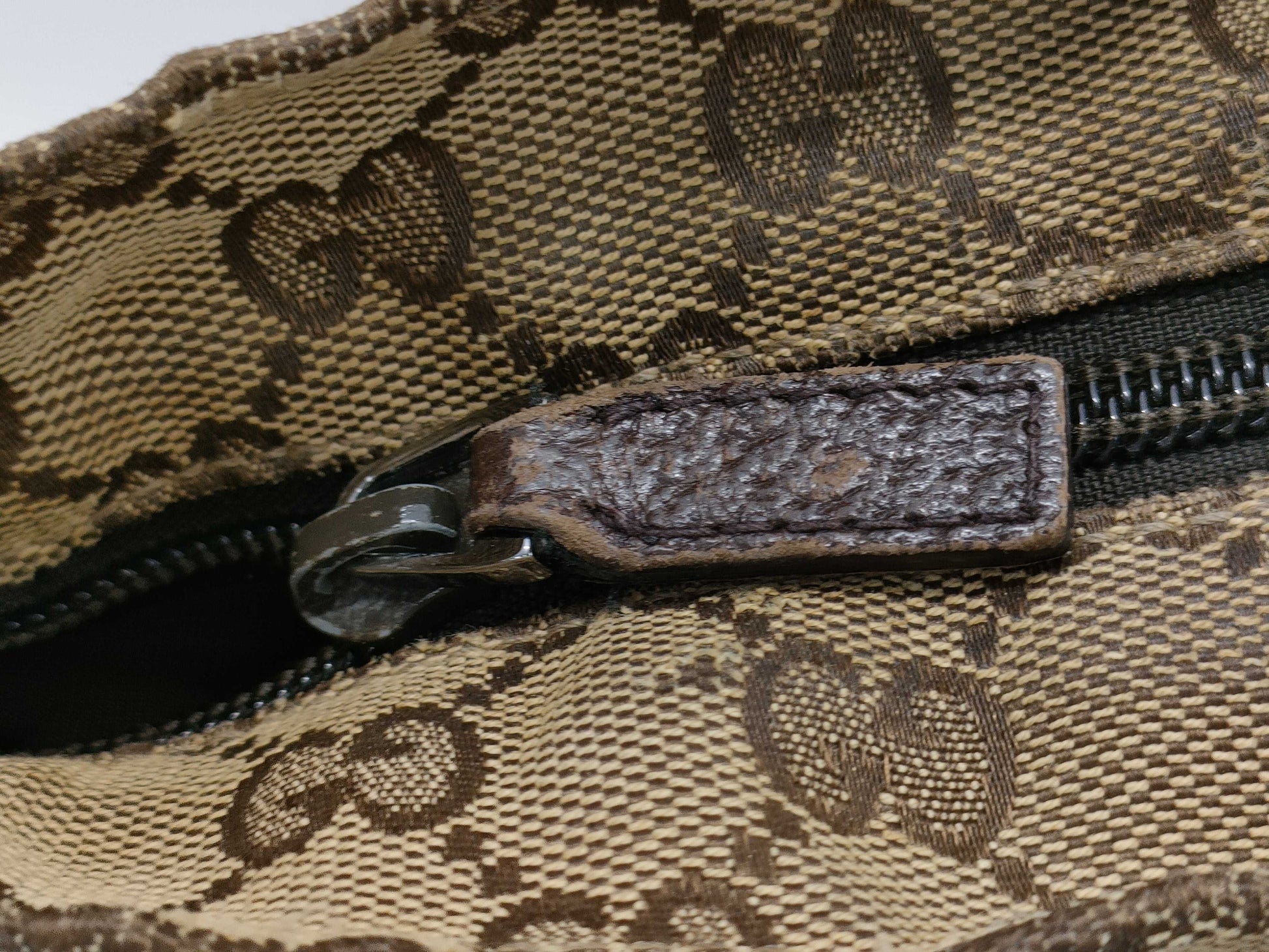 GUCCI GG Canvas Sherry 131280 Tote Bag