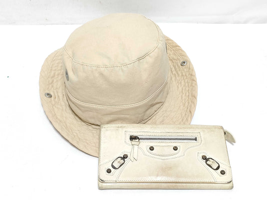 BALENCIAGA City Long Wallet/Hat Wallet
