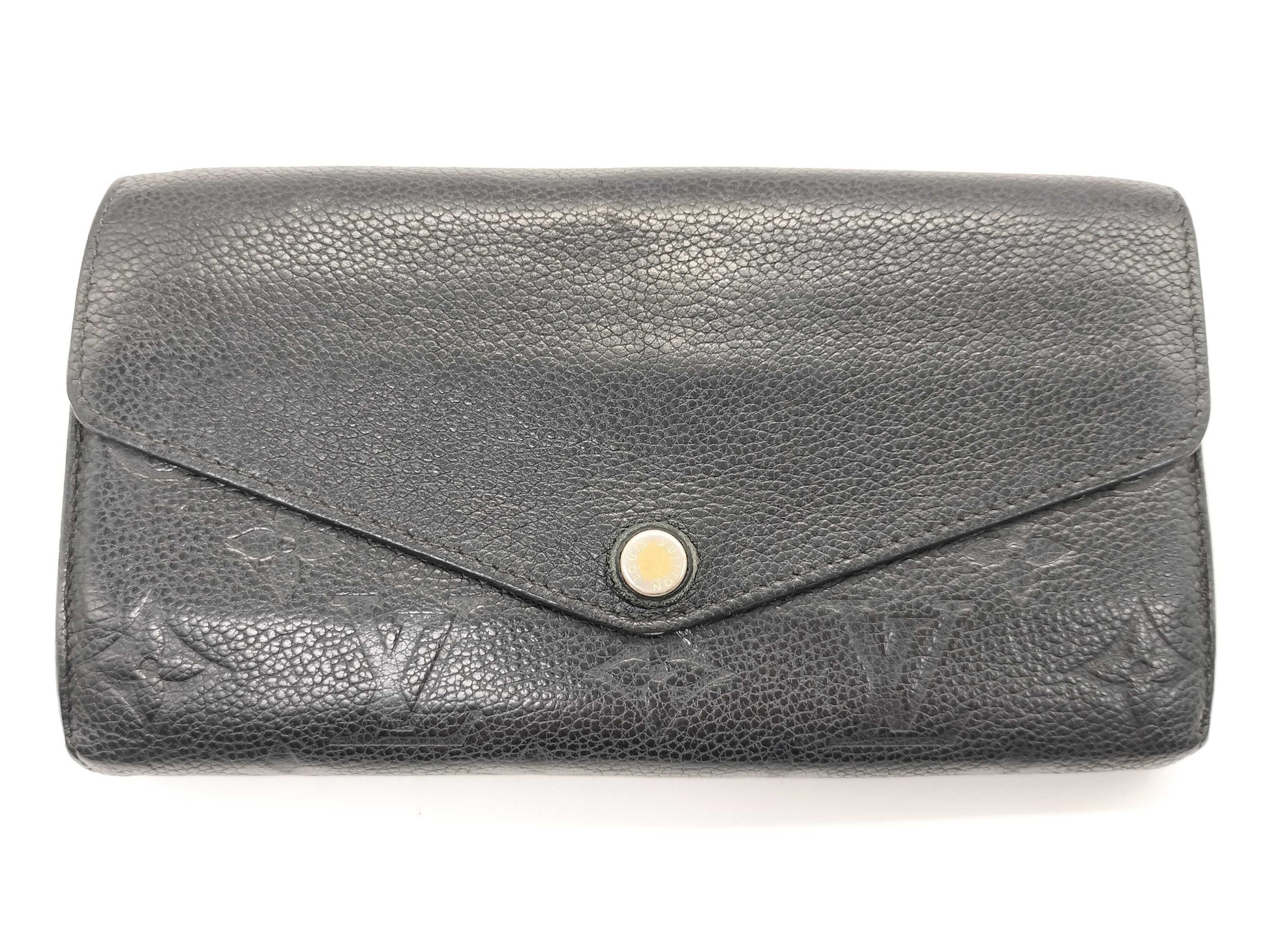 LOUIS VUITTON CA2126 Monogram Empreinte Portefeuille Sarah Wallet