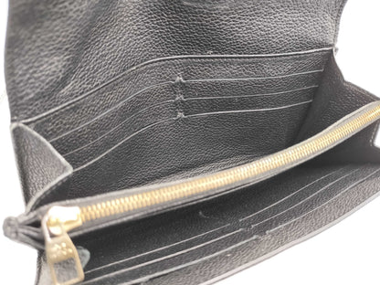 LOUIS VUITTON CA2126 Monogram Empreinte Portefeuille Sarah Wallet