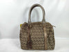 FENDI Zucca Print Mini Boston Bag 2305 8BL068 Handbag