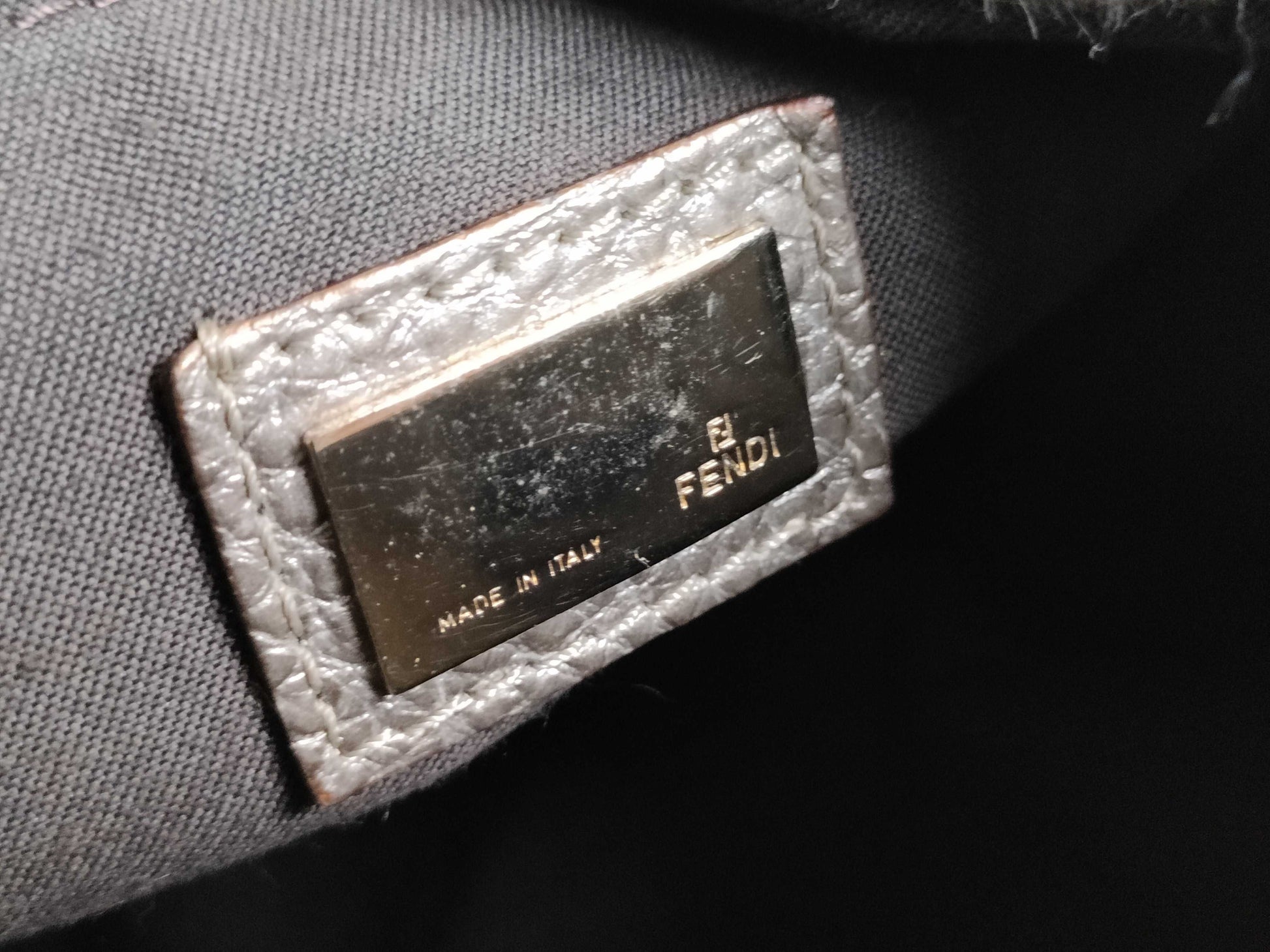 FENDI Zucca Print Mini Boston Bag 2305 8BL068 Handbag