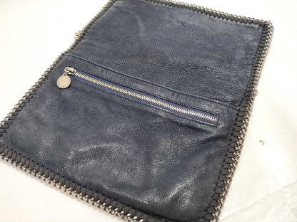 Stella McCartney Black Synthetic Leather Chain Shoulder Bag