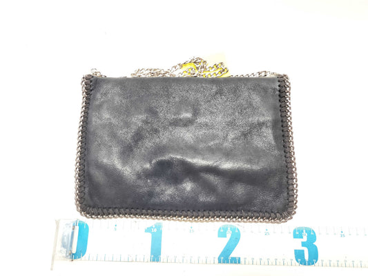 Stella McCartney Black Synthetic Leather Chain Shoulder Bag
