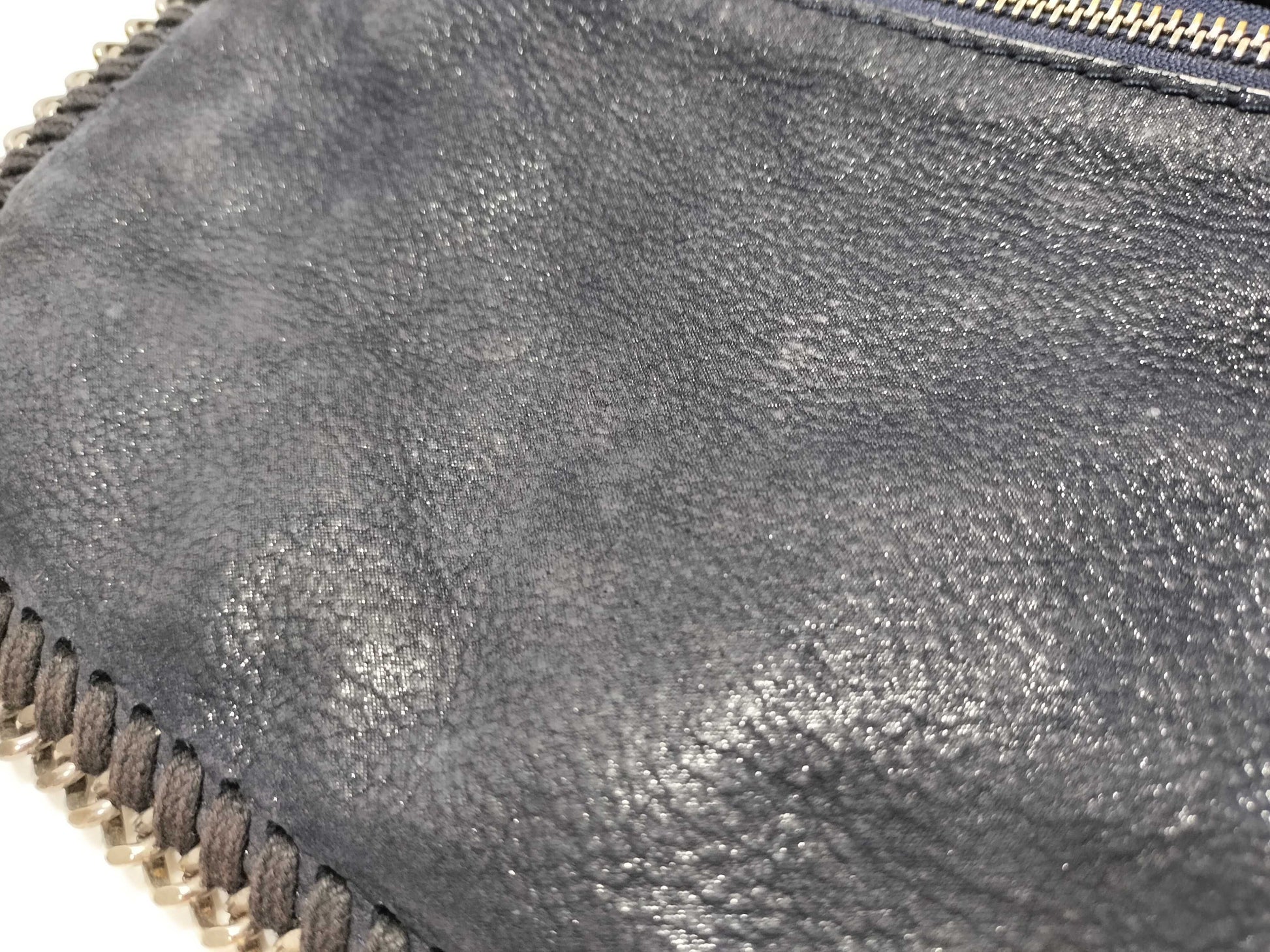Stella McCartney Black Synthetic Leather Chain Shoulder Bag