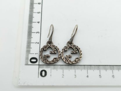 GUCCI SV925 GG Earrings