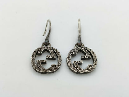 GUCCI SV925 GG Earrings