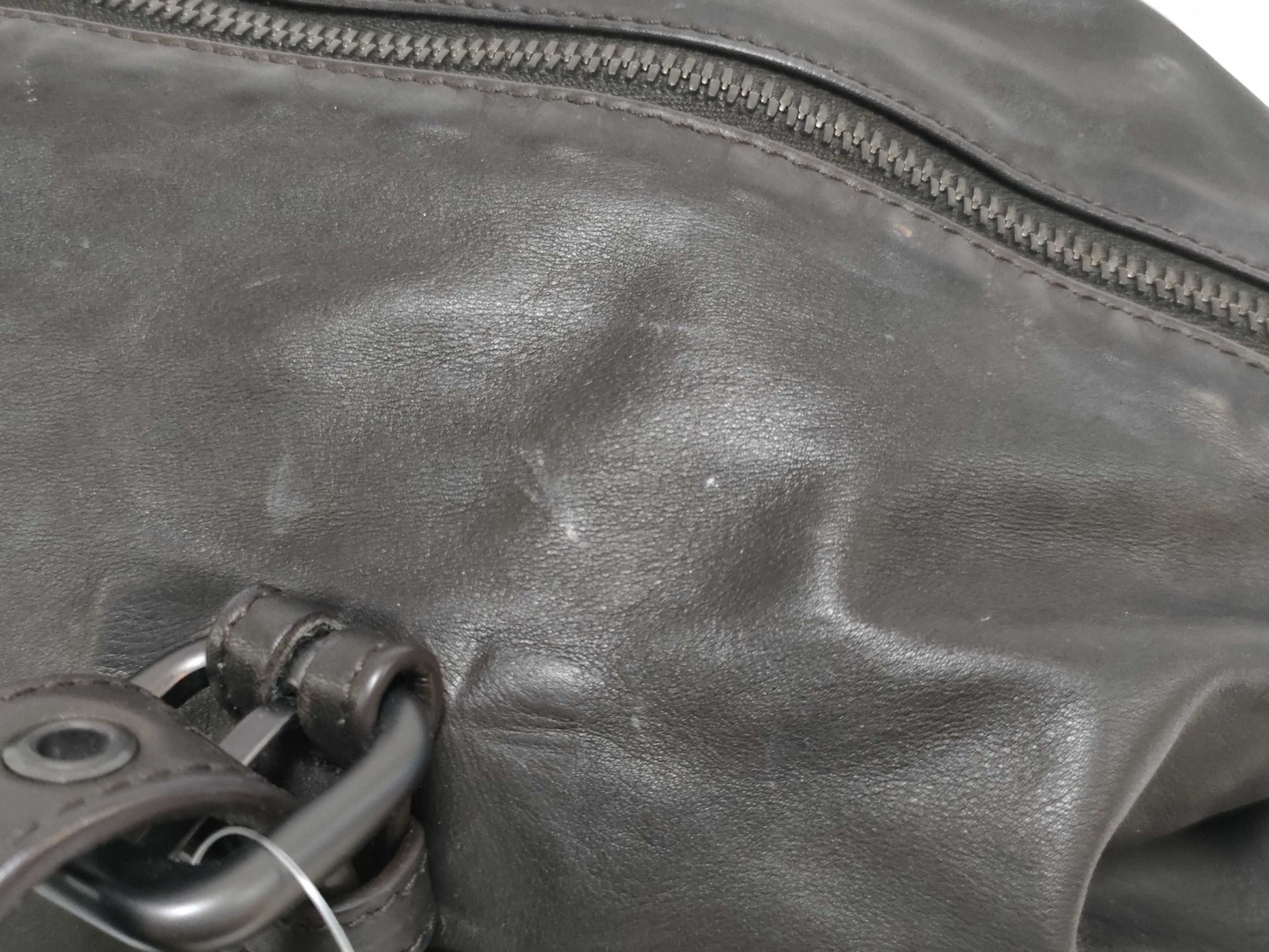 BOTTEGA VENETA Mini Boston Handbag Leather Handbag