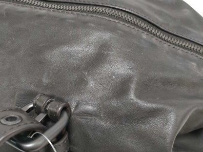 BOTTEGA VENETA Mini Boston Handbag Leather Handbag
