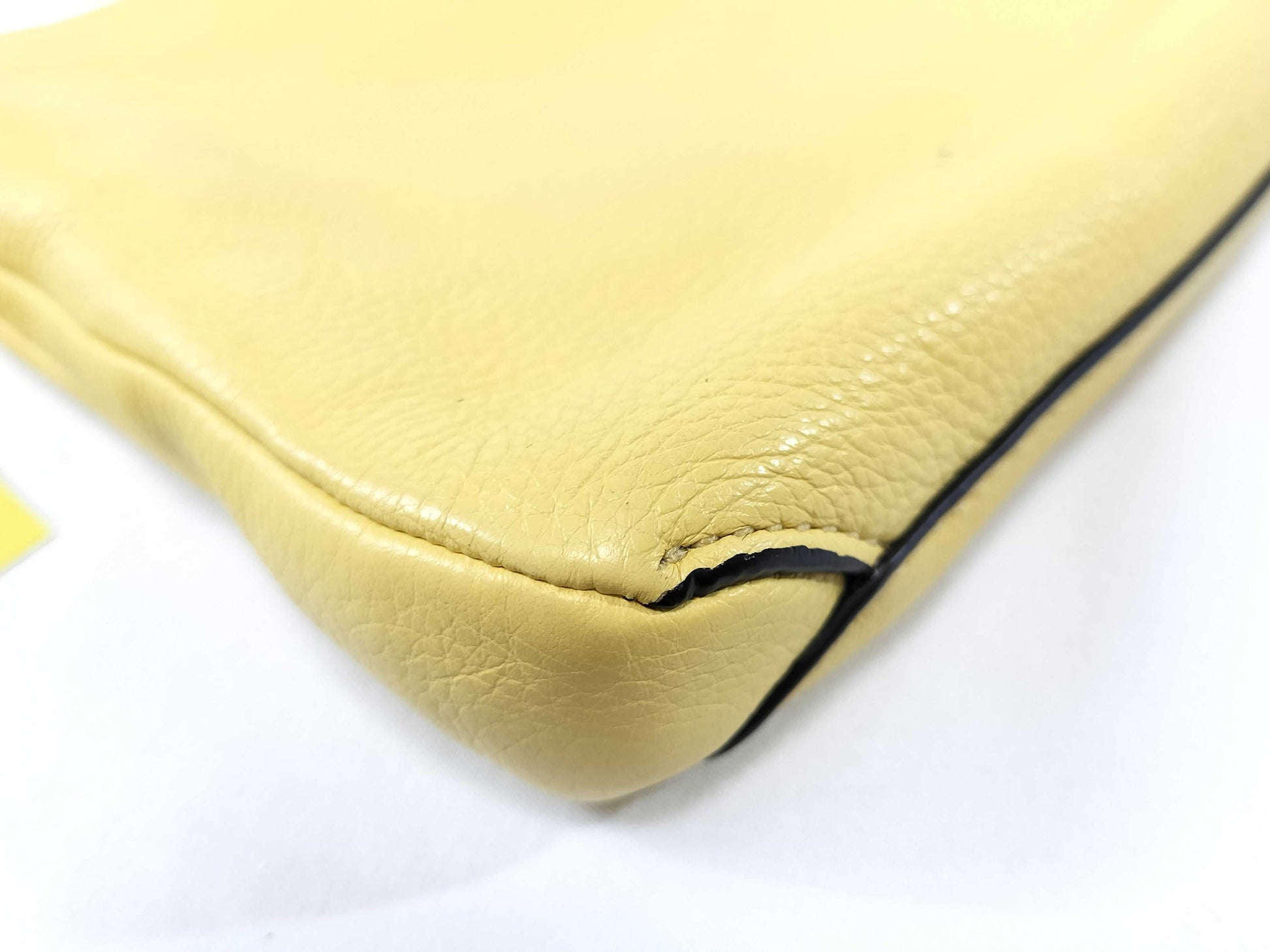 COACH Mini Shoulder Bag Yellow Shoulder Bag