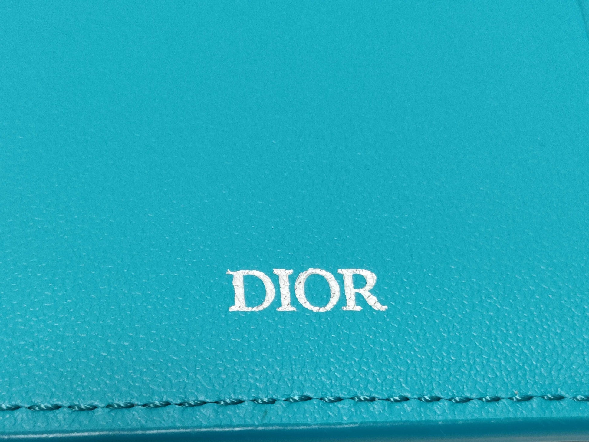Dior Business Card Case, Blue Oblique, Card Case, Pass Case, Business Card Case