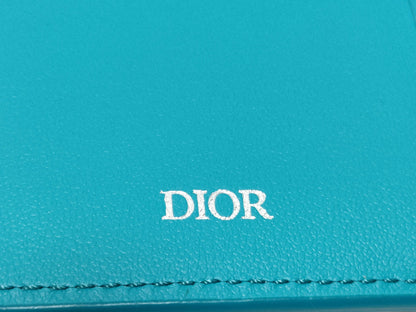 Dior Business Card Case, Blue Oblique, Card Case, Pass Case, Business Card Case