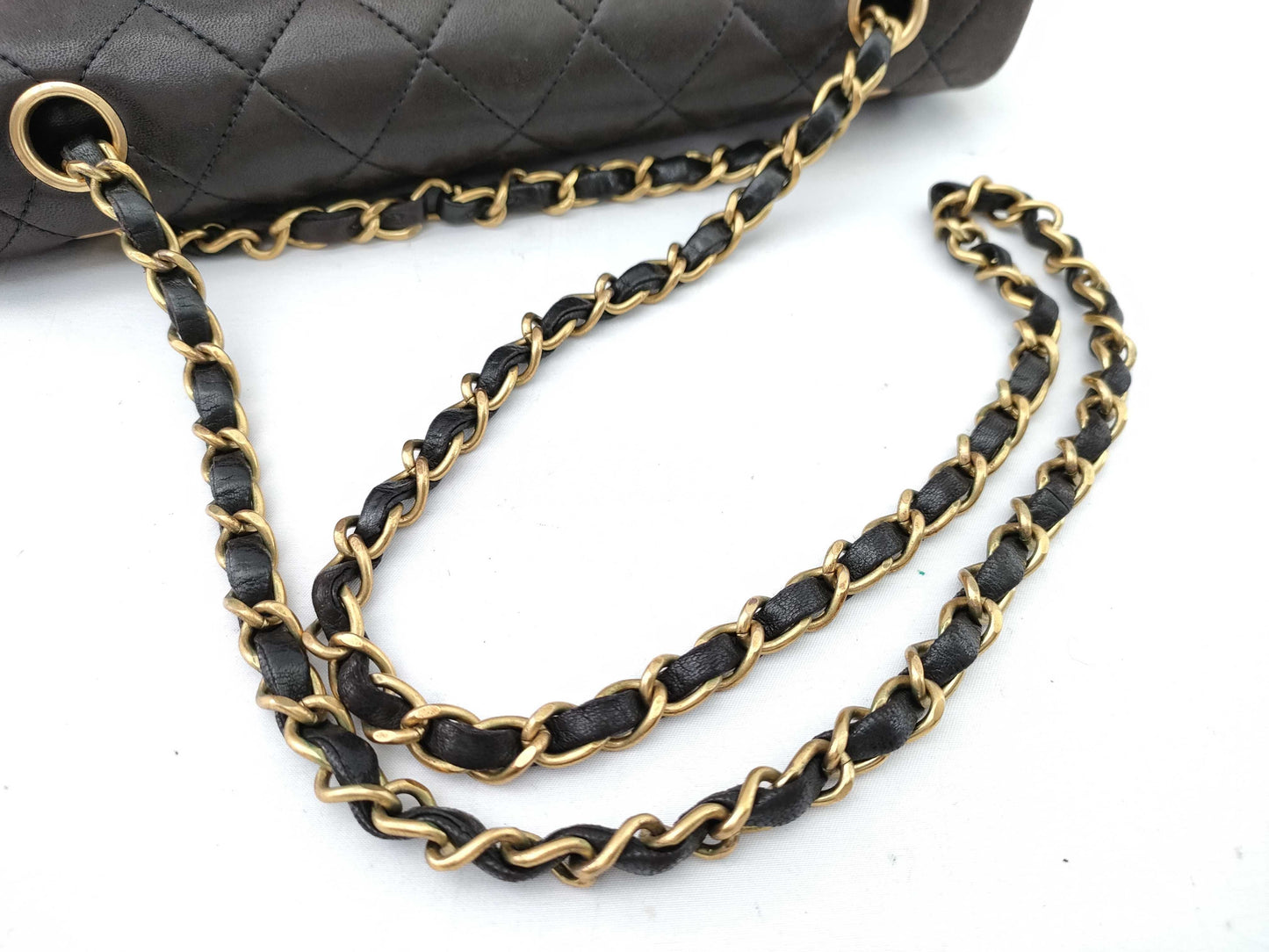 CHANEL [With sticker] No. 2 Lambskin Matelasse 25 Shoulder Bag