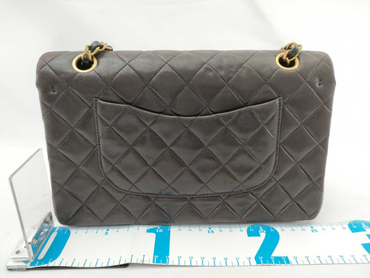 CHANEL [With sticker] No. 2 Lambskin Matelasse 25 Shoulder Bag