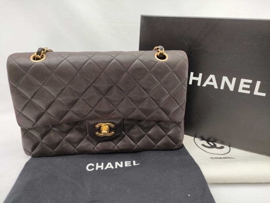 CHANEL [With sticker] No. 2 Lambskin Matelasse 25 Shoulder Bag
