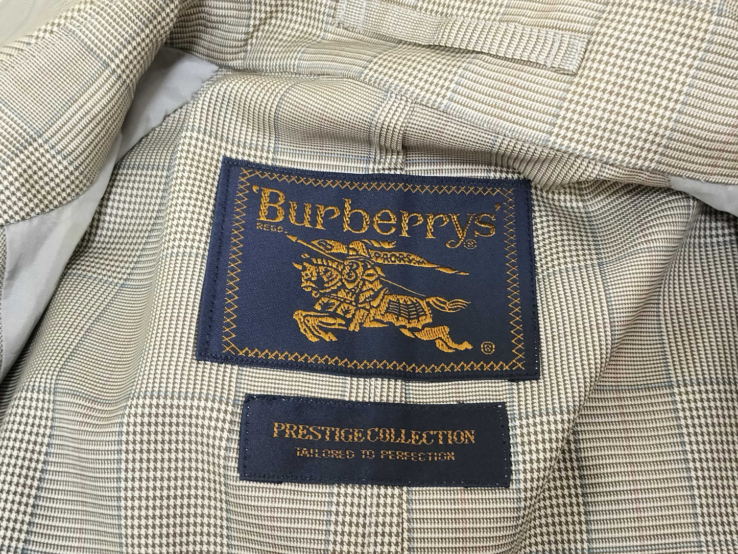 Burberrys Check Coat