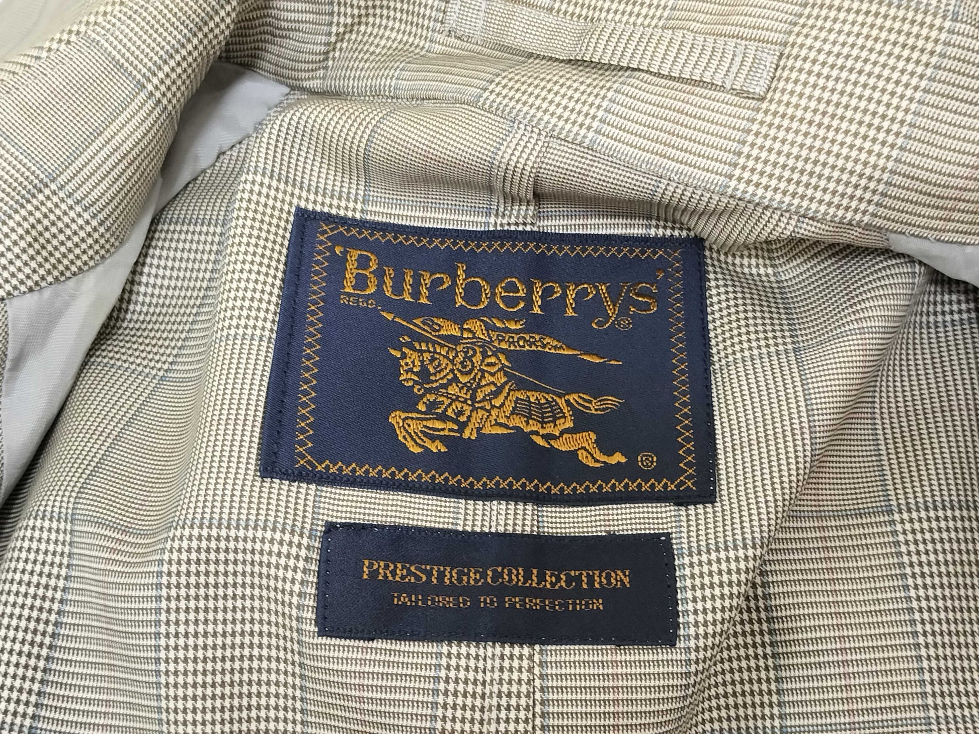 Burberrys Check Coat