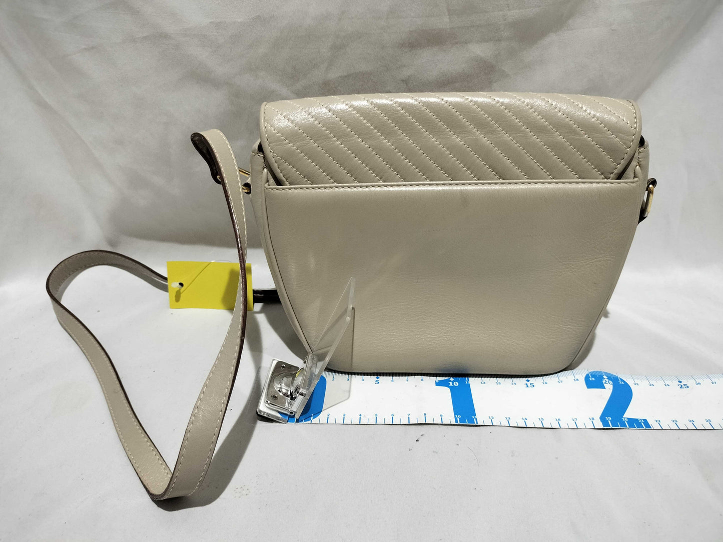 CELINE Triomphe Leather Shoulder Bag