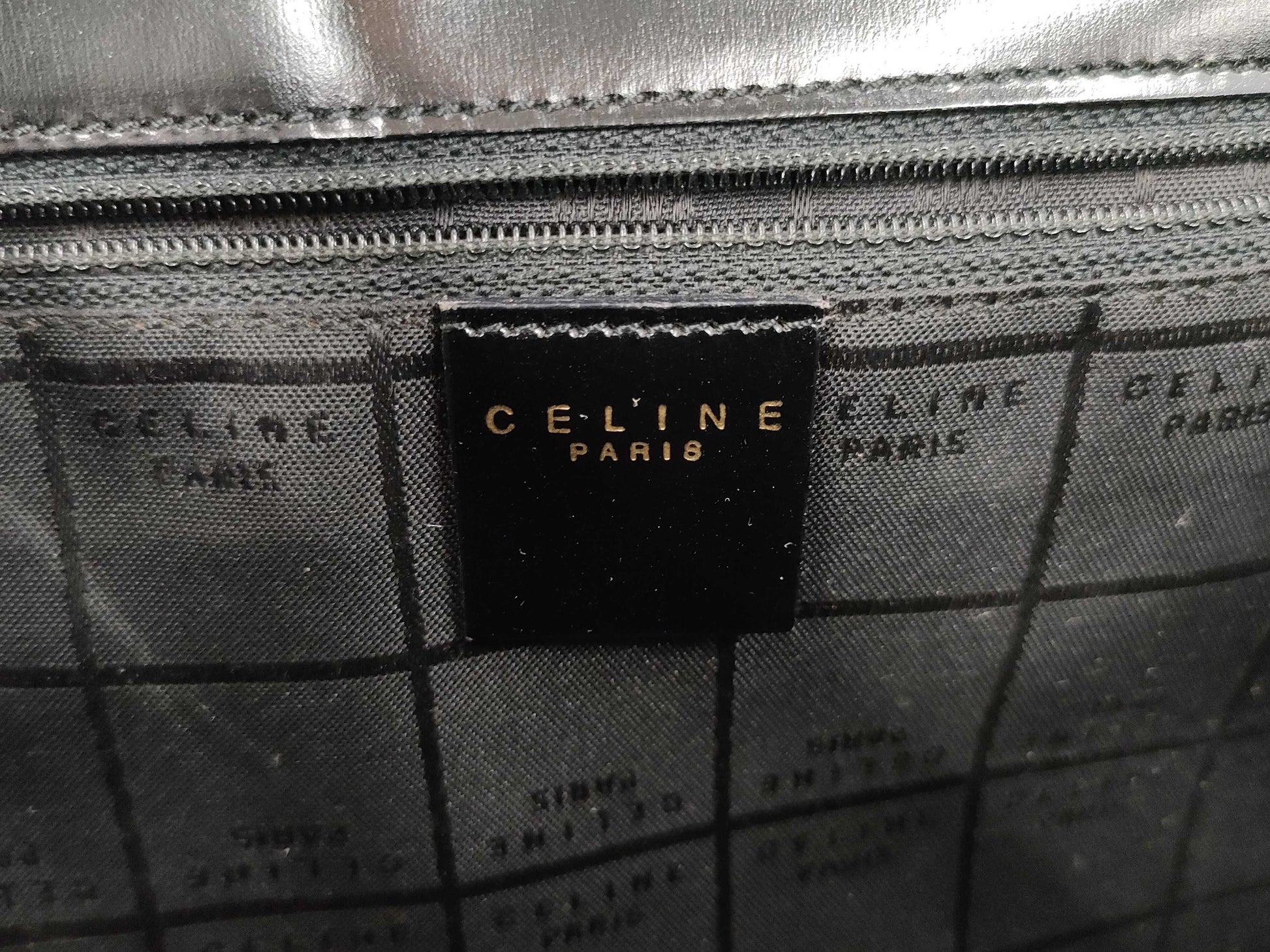 CELINE Gancini Formal Handbag