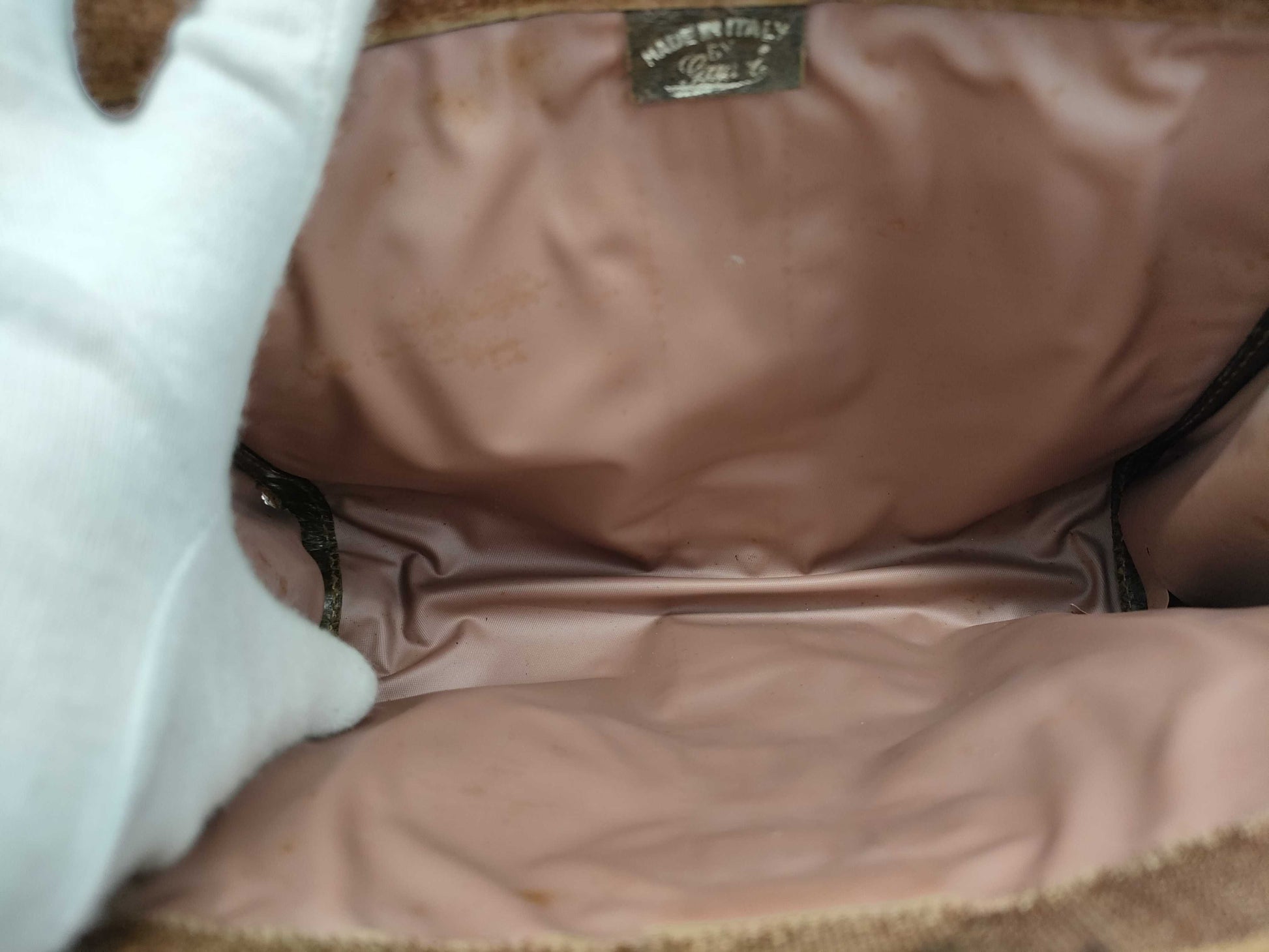 GUCCI GG Supreme Sherry PVC Second Bag Second Bag