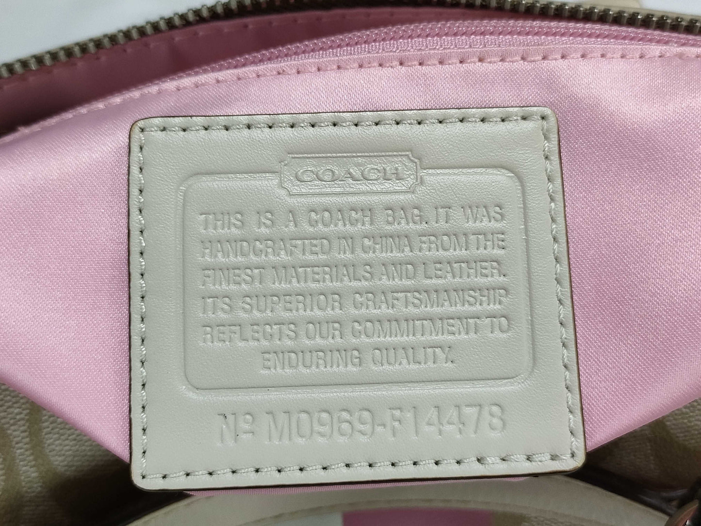 COACH Signature 2-Piece Handbag Set