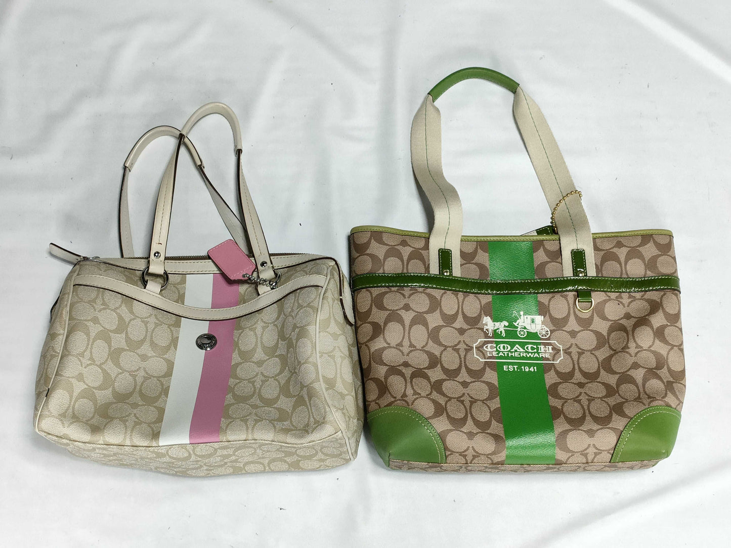 COACH Signature 2-Piece Handbag Set