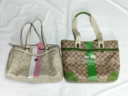 COACH Signature 2-Piece Handbag Set